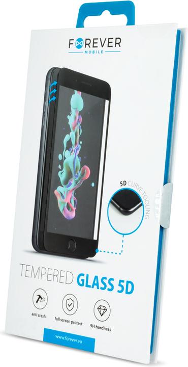 Produktbild Forever Tempered glass 5D for Samsung Galaxy S21 FE black frame (1 Stück, Samsung Galaxy S21)