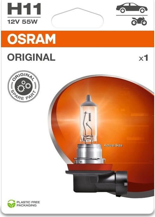 Actual product image Osram H11 Original Line (H11)