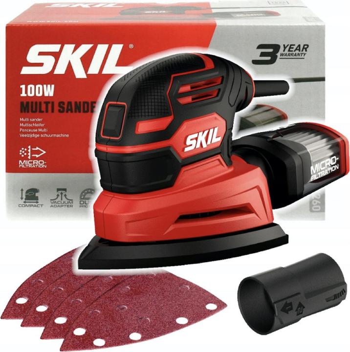 Produktbild GCS SANDER TRIANGULAR 7260AA 100W (Exzenterschleifer, 100 W)