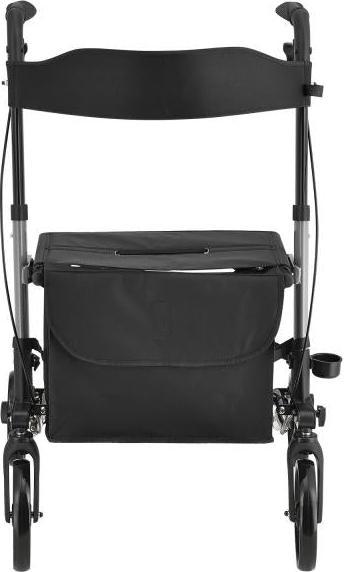 Actual product image Juskys Vital rollator with seat & shopping bag