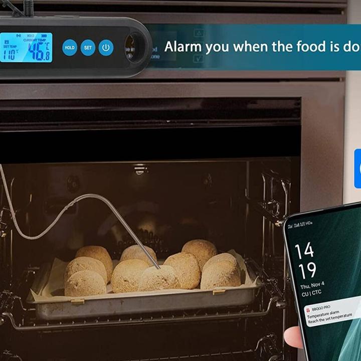 Actual product image Inkbird IHT-2PB Digital Einstichthermometer