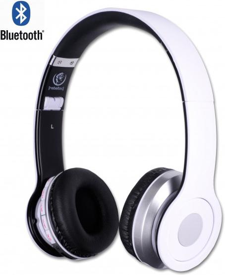 Rebeltec Bluetooth headphones Crystal white (6 h, Kabellos)