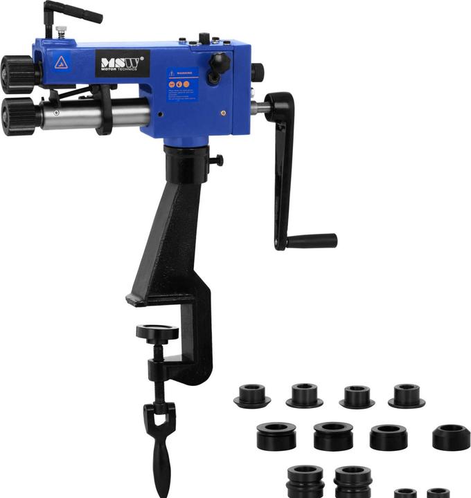 Produktbild MSW Sickenmaschine 177 mm Bördelwalze manuell Sickenwalze Blech Bördelmaschine