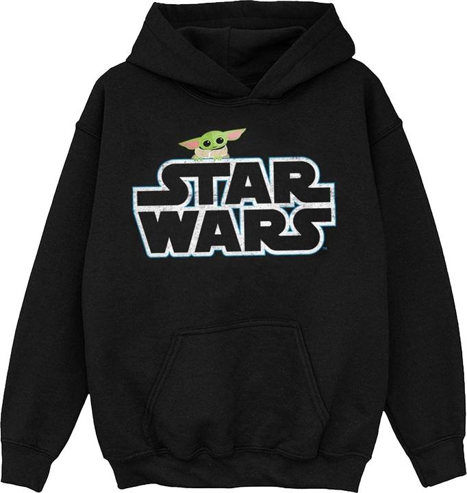 Immagine prodotto Star Wars The Mandalorian The Child Logo Felpa con Cappuccio Ragazze (128)