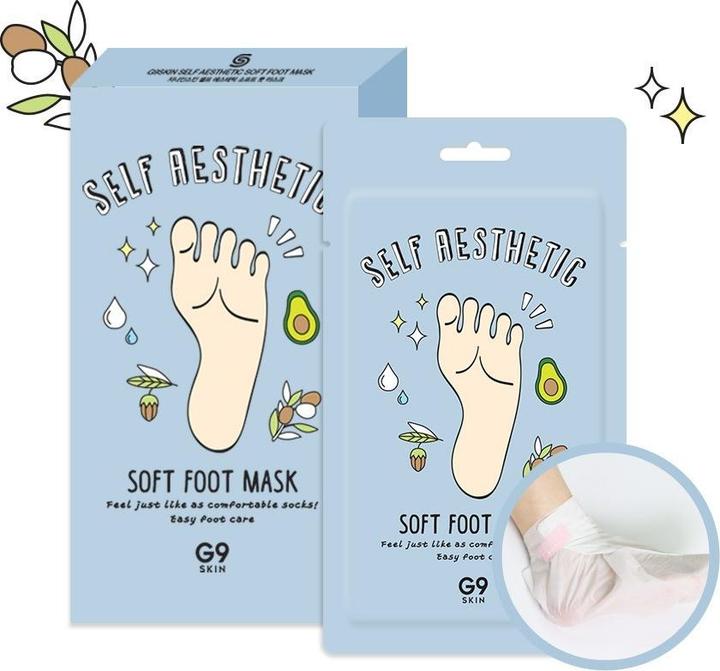 Immagine prodotto G9 Skin Maschera Autoestetica Morbida Per I Piedi (1000 ml)