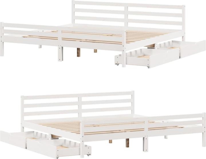 Produktbild vidaXL Bettrahmen (200 x 200 cm)