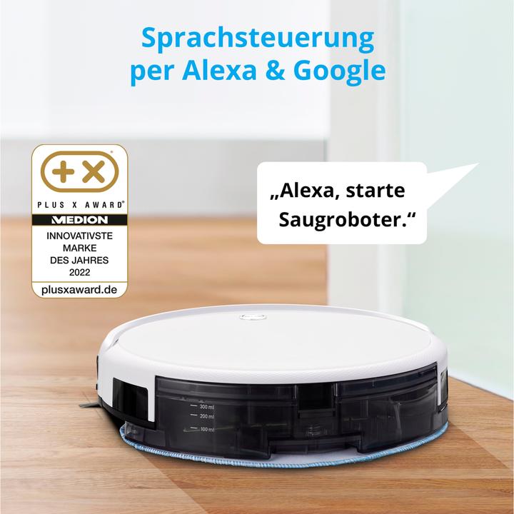 Produktbild Medion S15 SW Robot vacuum cleaner (50070905) (Saugwischroboter)