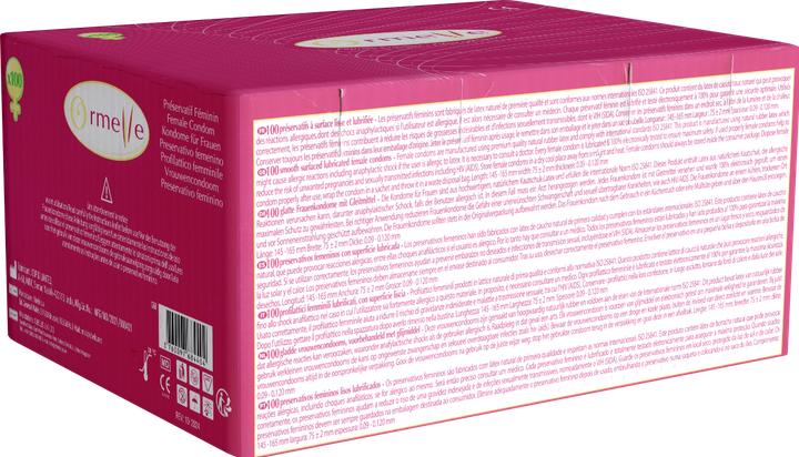Actual product image Ormelle Female Condom" French latex female condoms (100 pcs.)