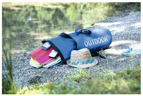 Produktbild Hama Outdoortasche wasserdicht, 10 l, schwarz (10 l)