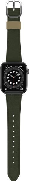Actual product image OtterBox Symmetry Cactus Leather Watch Band for Apple Watch 9/8/7 45mm (44 mm, 42 mm, 45 mm, Vegan Leather)