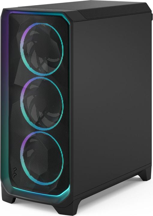 Actual product image Fractal Meshify 3 Ambience Pro RGB Light Tint Black (ATX, Mini-ITX, mATX, E-ATX)