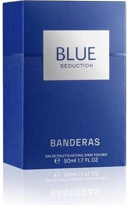 Produktbild Antonio Banderas Banderas Parfums Blue Seduction Eau de Toilette für Männer Lang anhaltender frischer und lässiger (Eau de Toilette, 3430 ml)
