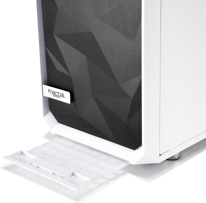 Produktbild Fractal Meshify S2 White - TG (ATX, mATX, Mini-ITX, E-ATX)