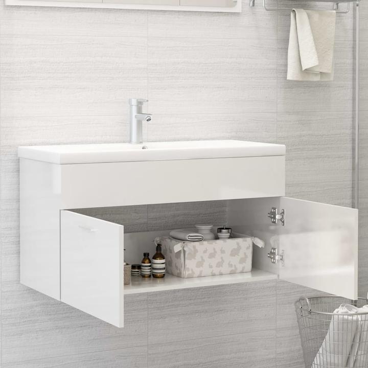 Image du produit VidaXL Armoire d'évier (90 x 38.5 x 46 cm)