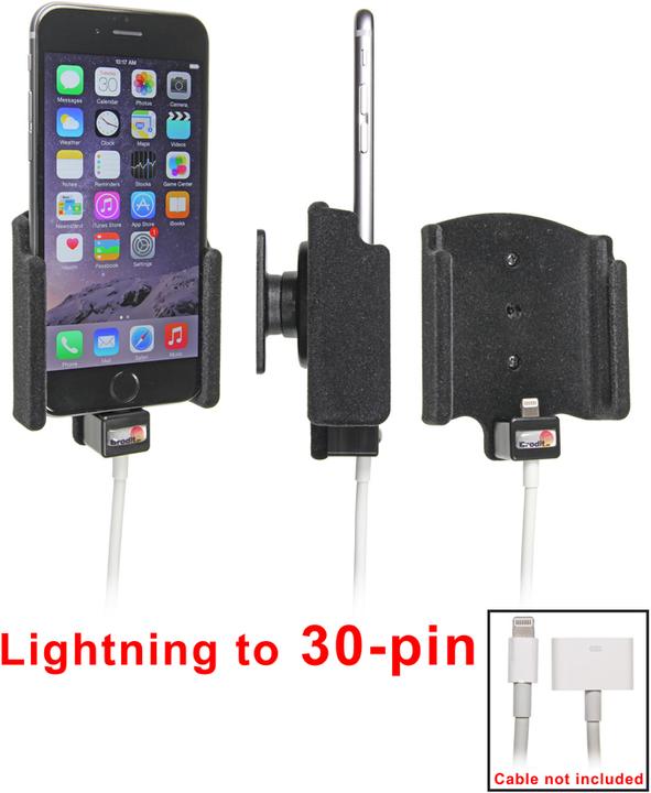 Actual product image Brodit Holder with cable attachment for iPhone 6
