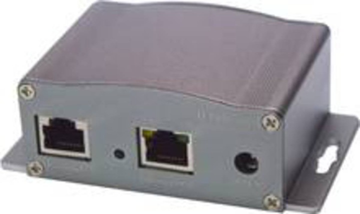 Actual product image Wantec 2wIP-E-S-TW Adapter with RJ45 switch side