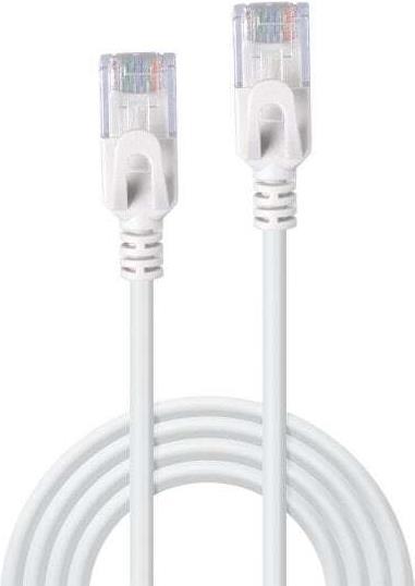 Produktbild Lindy 0.5m Cat.6A U/FTP Ultra Slim Netzwerkkabel, grau RJ45-Stecker, 500MHz, Kupfer, 30AWG (U/FTP, CAT6a, 0.50 m)