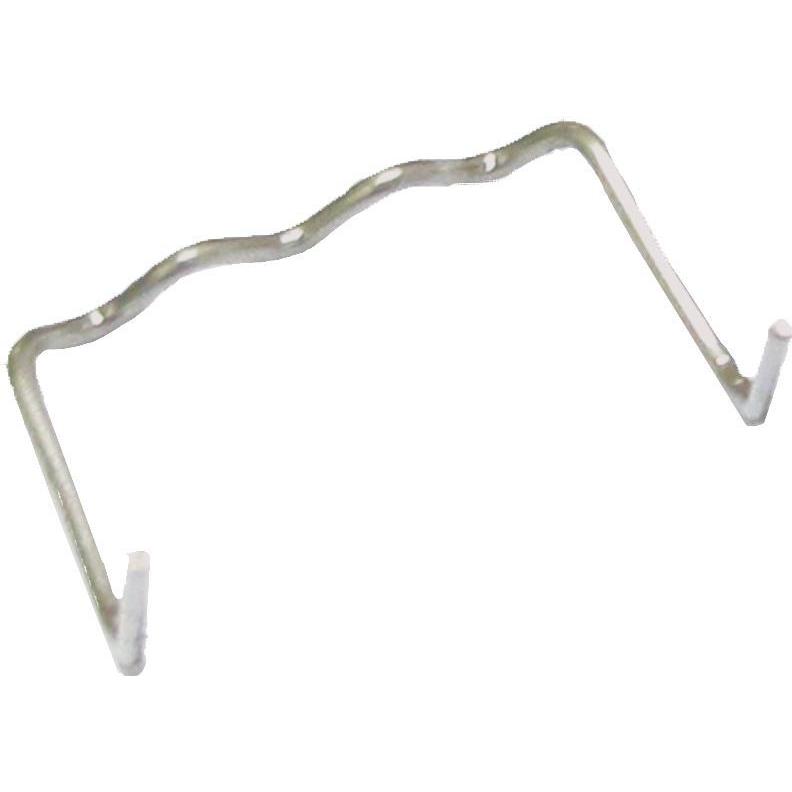 KS Tools, Tackerklammern + Tackernägel, Reparaturklammer abgewinkelte U-Form Ø 0,6 mm, 100 Stück