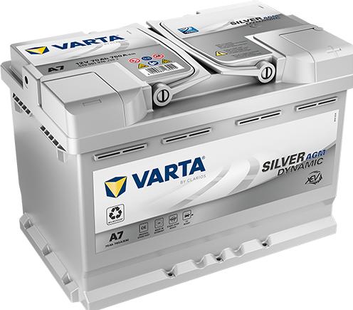 Immagine prodotto Varta AGM3 12V 70 AH 760EN (A) (12 V, 70 Ah, 760 A)