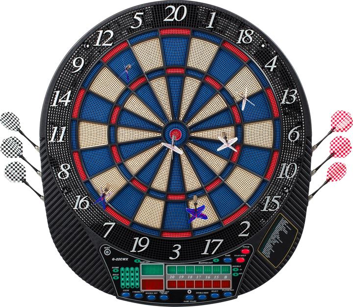 Produktbild Kings Dart Elektronische Dartscheibe mit Cricket