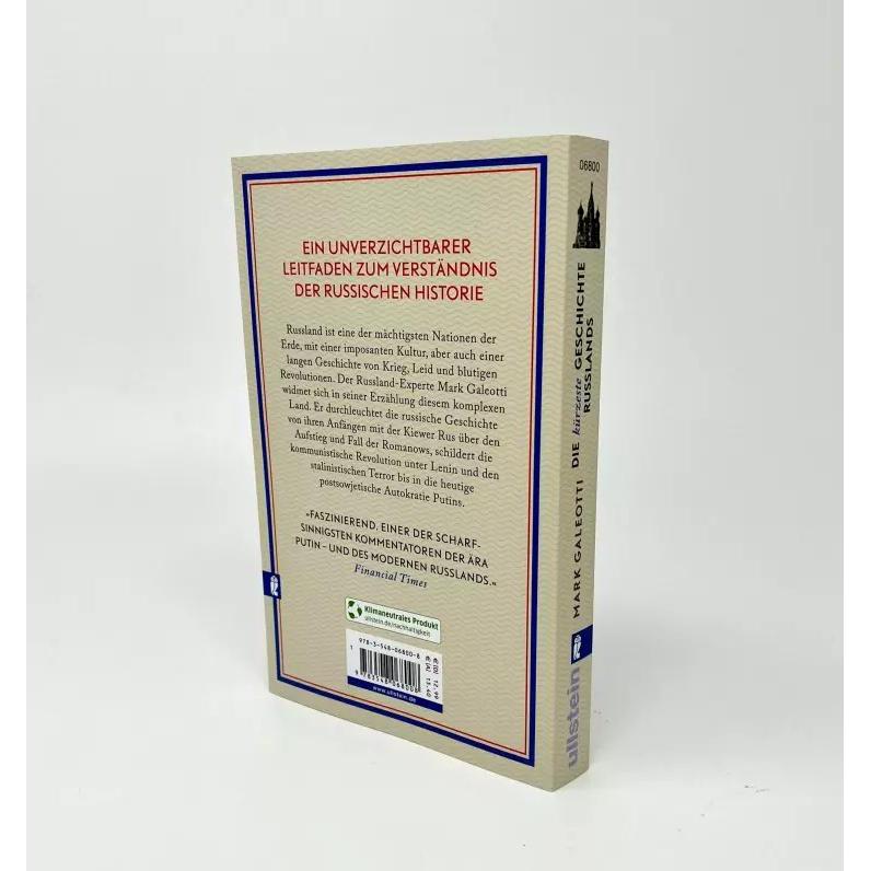 Thumbnail - Die kürzeste Geschichte Russlands, Sachbücher von Mark Galeotti, Stephan Pauli