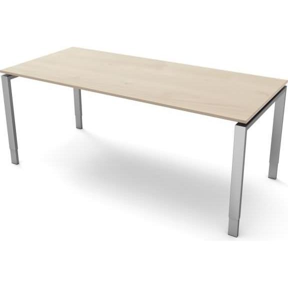 Kerkmann, Schreibtisch, Schreibtisch Form5 4-Bein-Gestell 180x80x68-82cm ahorn