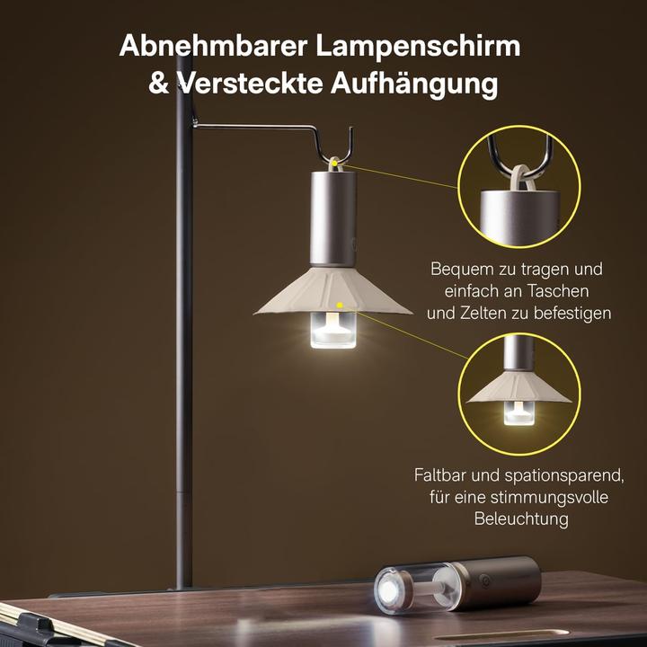 Produktbild Hoto Campinglampe mit 3 Modi