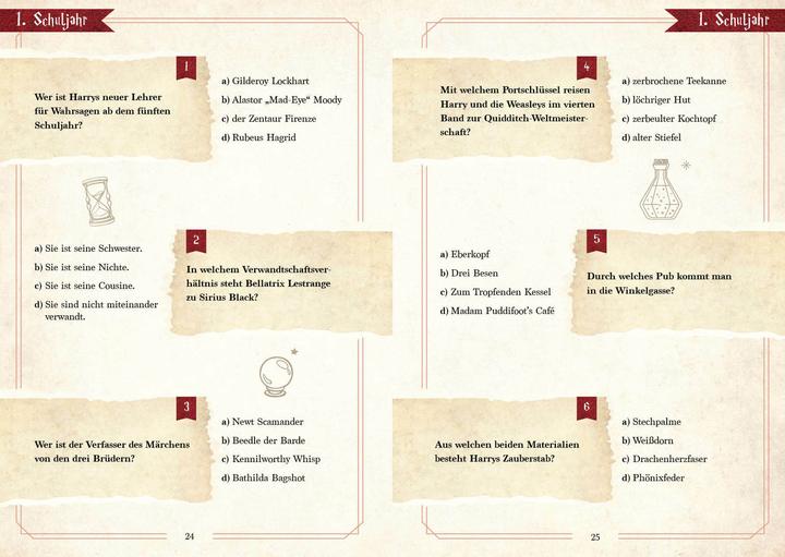 Immagine prodotto Il quiz magico per i fan di Harry Potter (Tedesco)