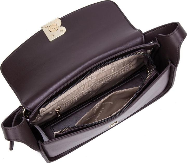 Produktbild Chrisbella Damen Schultertasche - Modell Valora Chic - 100% Polyurethan - 27.0 X 7.5 X 15.0 Cm