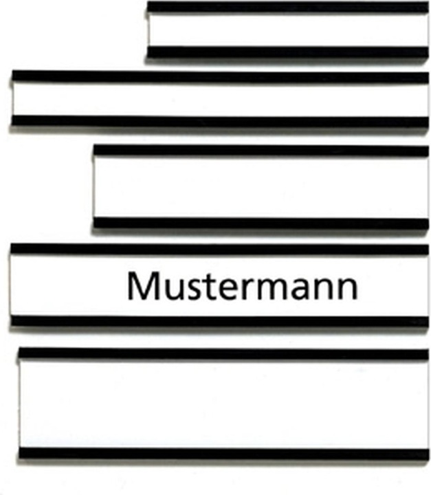 Actual product image Franken Name Plate magnetic (10 x)