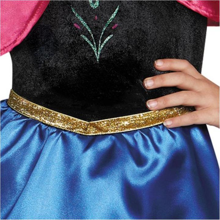 Produktbild Disguise Classic Costume - Anna (116 cm) (129909L) (110, 116, 122)
