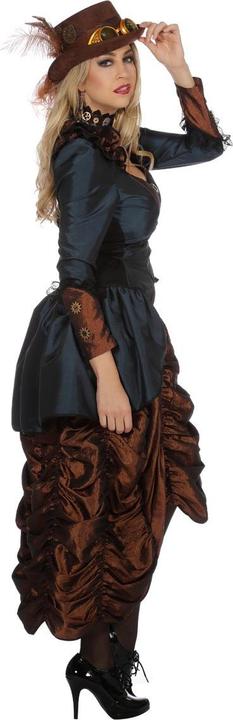 Produktbild Metamorph Steampunk Kleid Copper Blue (40)