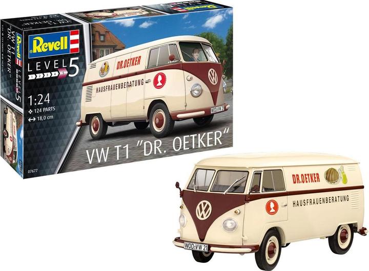 Actual product image Revell VW T1 Dr Oetker