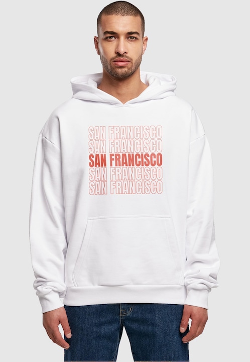 Produktbild Merchcode San Francisco Ultra Heavy Hoody - 112351 (4XL)