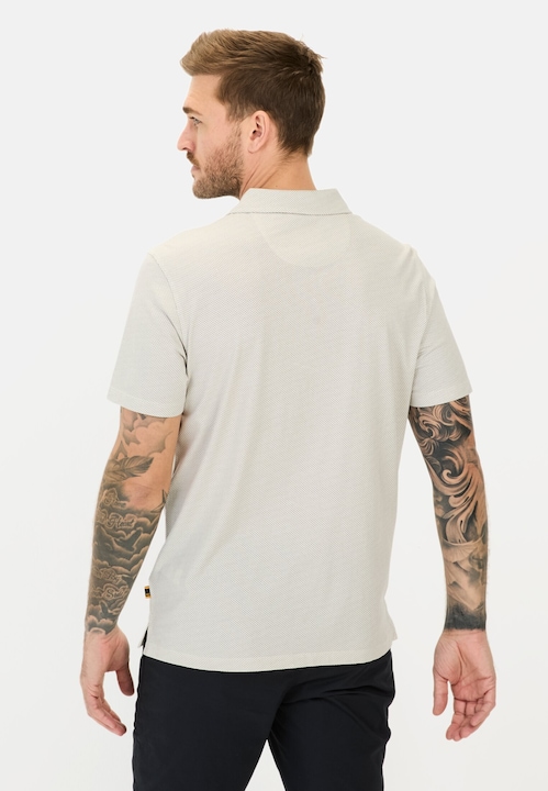 Immagine prodotto Camel Active Kurzarm Poloshirt aus reiner Baumwolle (L)
