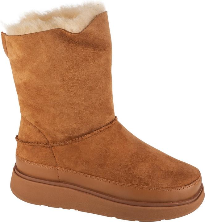 Immagine prodotto Fitflop Kurze doppelseitige Shearling-Stiefel für Damen (37)