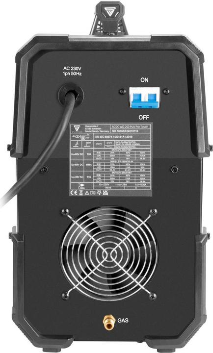 Produktbild Stahlwerk Schutzgas-Schweissgerät AC/DC WIG 200 Puls Pro Touch Vollausstattung