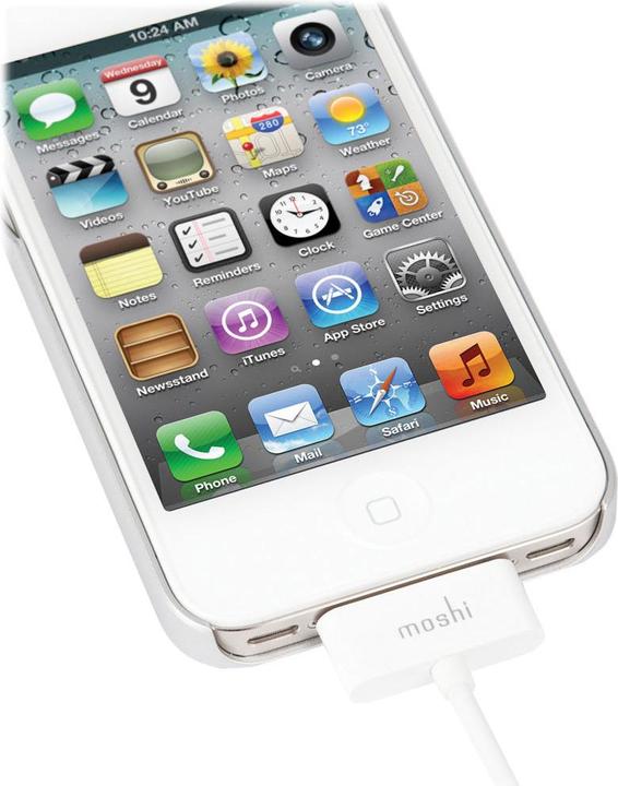 Immagine prodotto Moshi iGlaze Custodia rigida per iPhone 4/4S Titanium (Apple iPhone 4, Apple iPhone 4s)