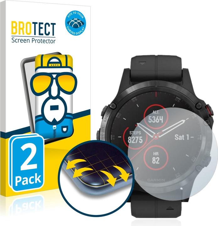 Image du produit BROTECT Full-Cover Protection (Fenix 5 Plus (47mm))