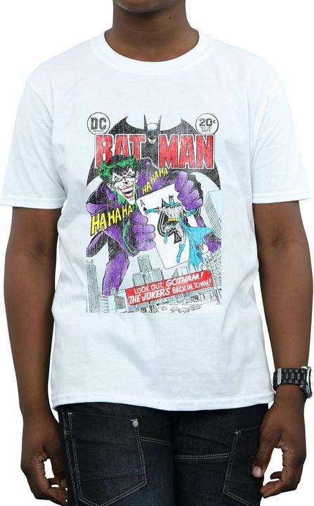 Produktbild Batman Joker Playing Card Cover TShirt Jungen (116)