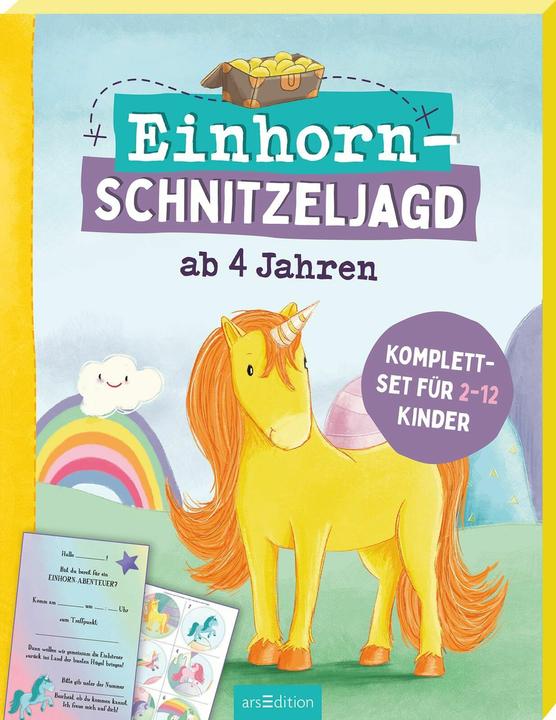 Produktbild Einhorn-Schnitzeljagd ab 4 Jahren (Deutsch, Hannah Lang, Marlit Kraus, 2023)