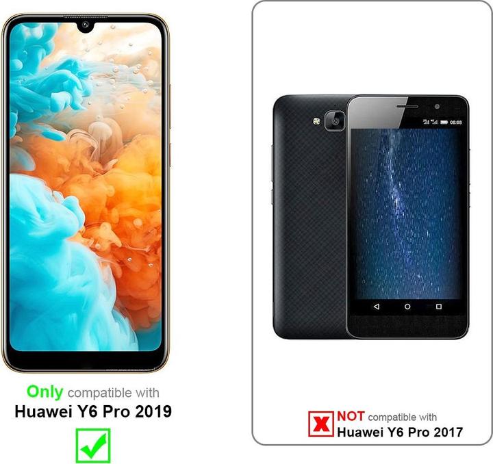 Actual product image Cadorabo Case for Huawei Y6 PRO 2019 with belt clip (Huawei Y6 Pro)