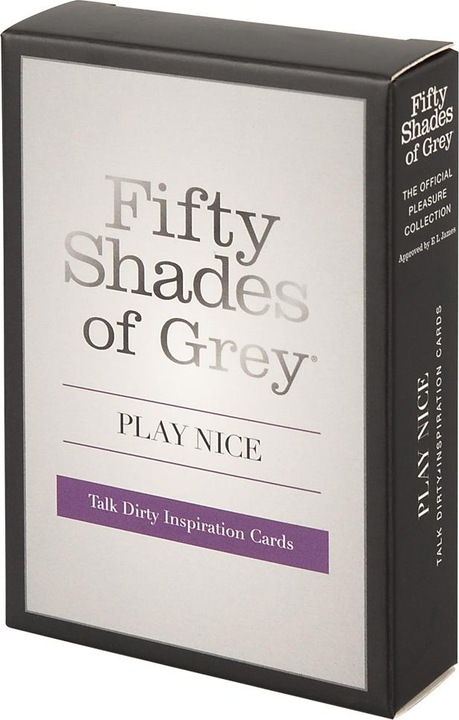 Actual product image Fifty Shades of Grey Play Nice Talk Dirty Inspiration Cards (Game compilation, English)