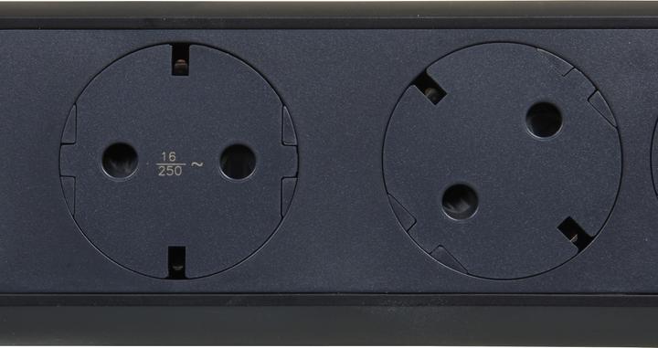 Produktbild Legrand Drehbare Steckdosenleiste, 4-fach Steckdose (4 x, CEE, CEE 7/3, 3 m)