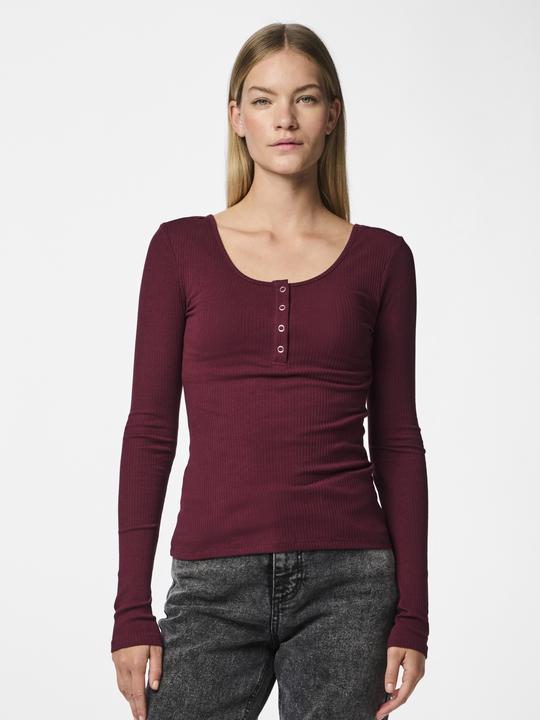 Actual product image Pieces Pckitte Ls Top Noos Bc (S)