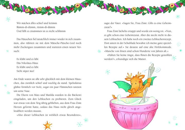 Produktbild Spekulatius, der Weihnachtsdrache, und das Lebkuchenwunder (Deutsch, Tobias Goldfarb, Milla Kerwien, 2023)