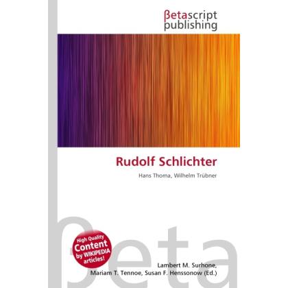 Rudolf Schlichter, Fachbücher