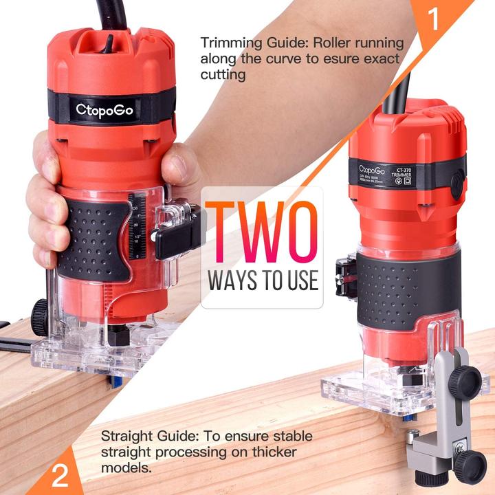 Image du produit CtopoGo Défonceuse 800W, 30000R/MIN