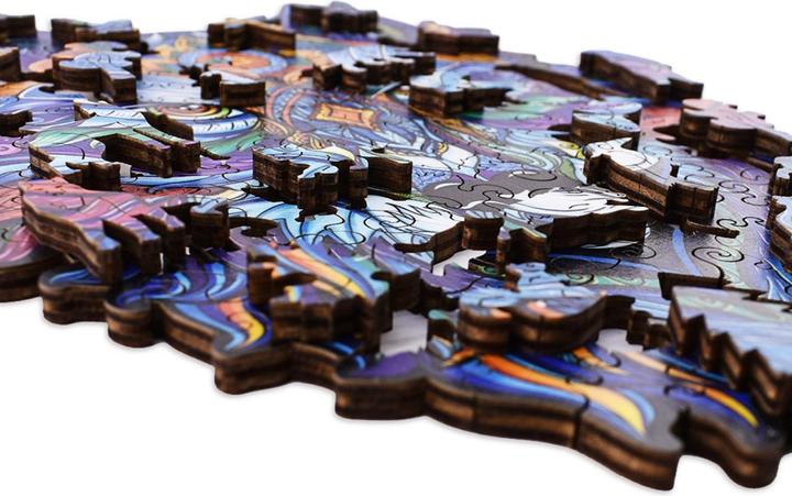 Actual product image Aniwood Puzzle Motif Wolf (S) (100 pieces)