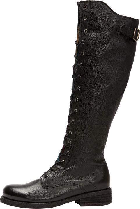 Produktbild Felmini Gredo A425, der hohe Biker-Schnürstiefel von, ist aus Glattleder mit einem Finish aus Vintag (40)